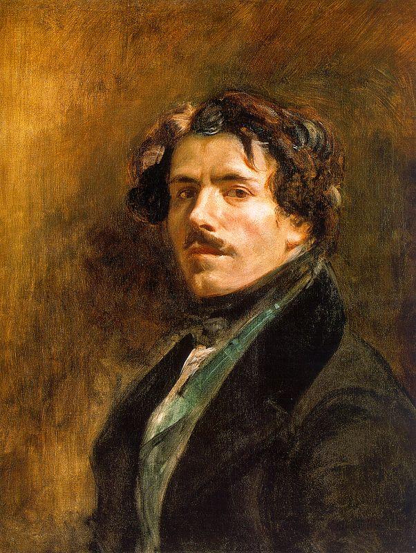 Eugene Delacroix Self Portrait _6 Sweden oil painting art